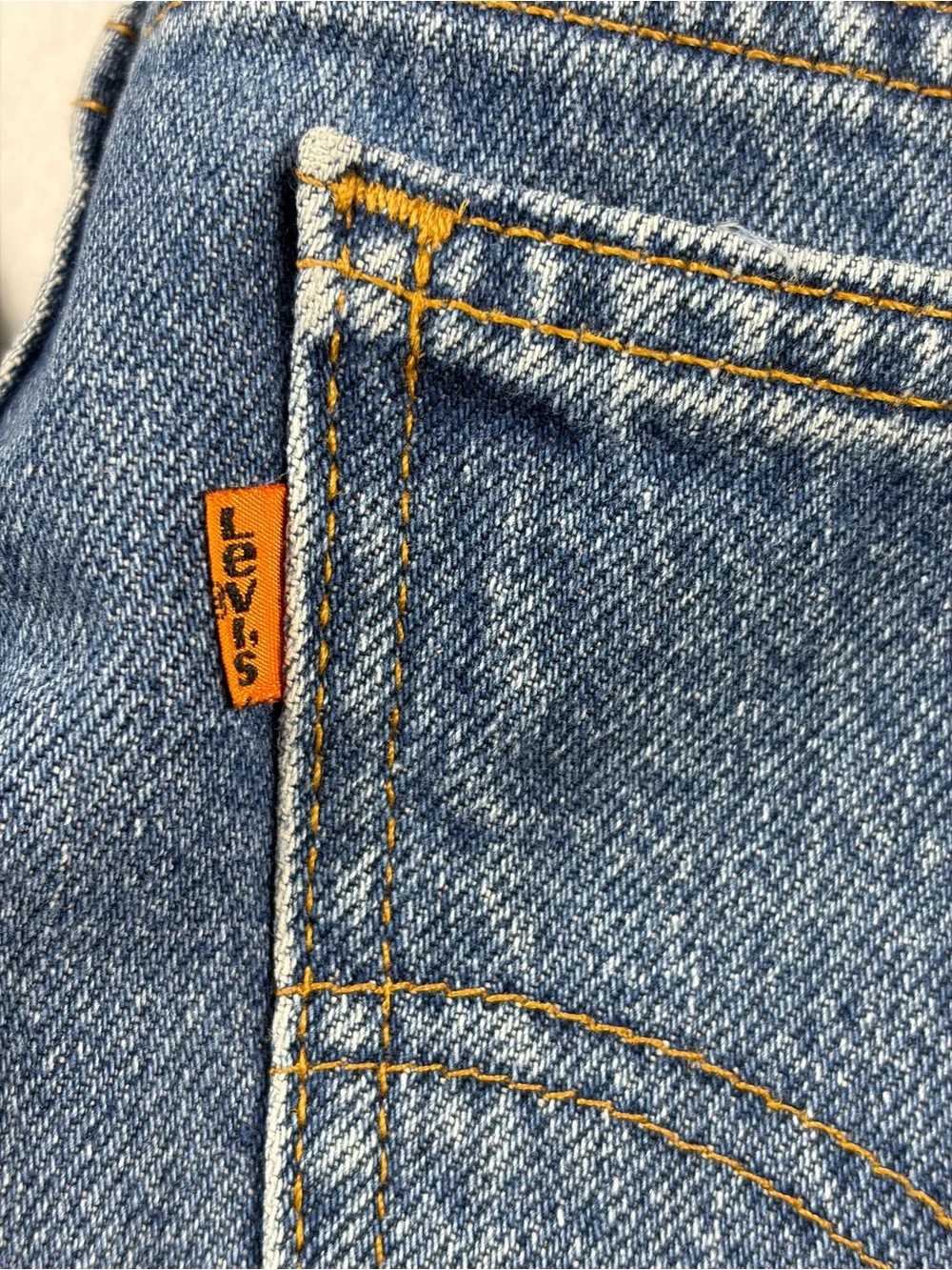 Vtg Levi’s 505 Orange Tab‎ Jeans W36 L32 Made in USA Valdosta 575 straight leg